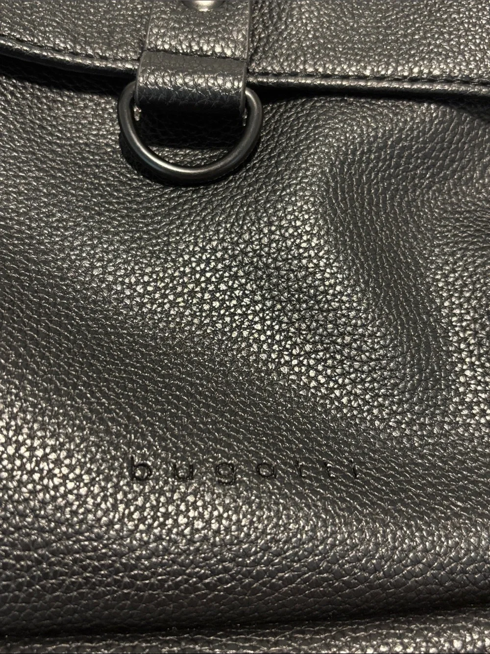 Men’s Bugatti black crossbody bag